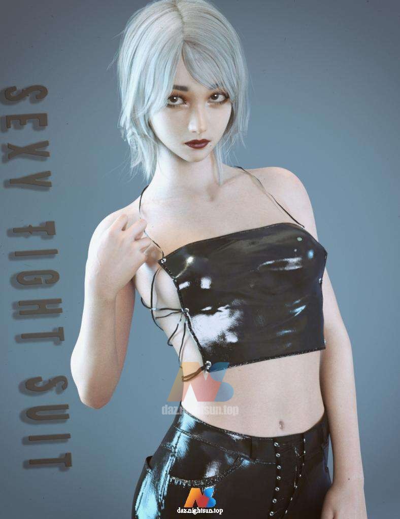 [daz服装] Sexy Tight Suit for G8/8.1 Female-DAZ爱好者