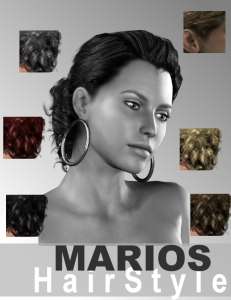 [daz发型] Marios Hair-DAZ爱好者