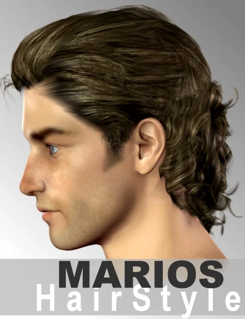 [daz发型] Marios Hair