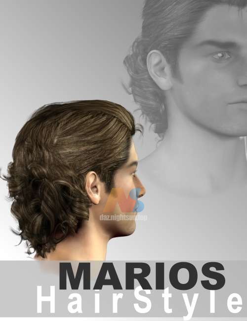 图片[2]-[daz发型] Marios Hair-DAZ爱好者