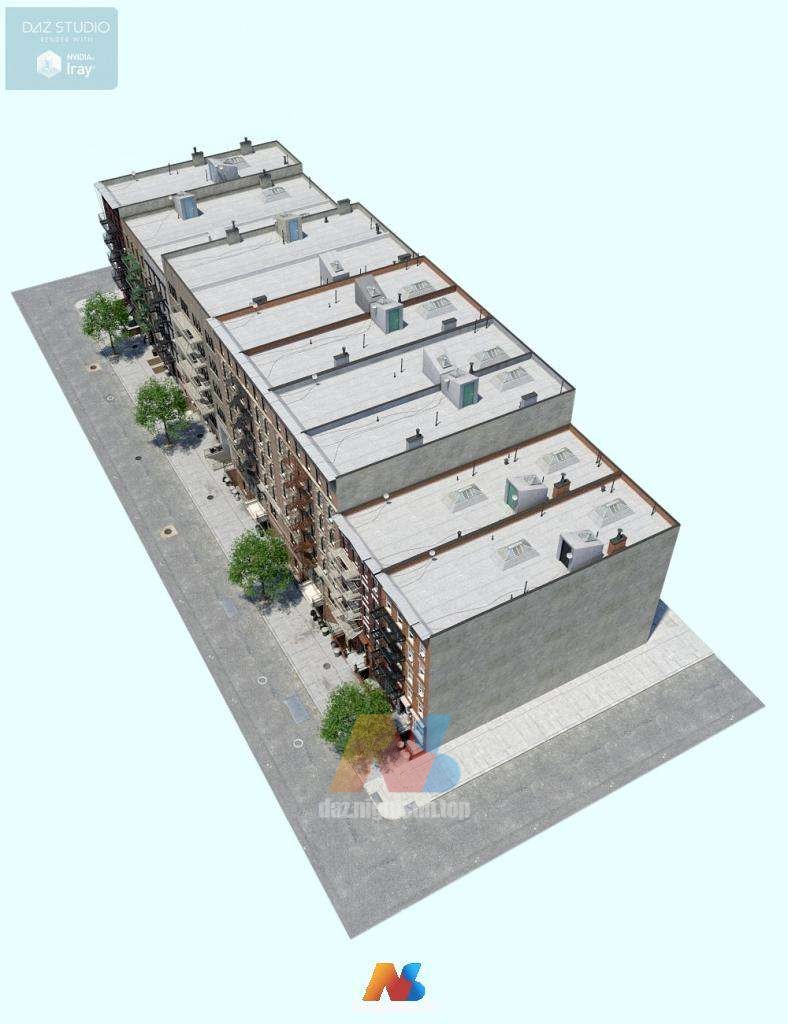 图片[2]-[daz场景] New York Tenements 2-DAZ爱好者