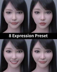 图片[4]-[daz角色] Yujin for Genesis 8.1 Female-DAZ爱好者