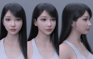 图片[2]-[daz角色] Yujin for Genesis 8.1 Female-DAZ爱好者