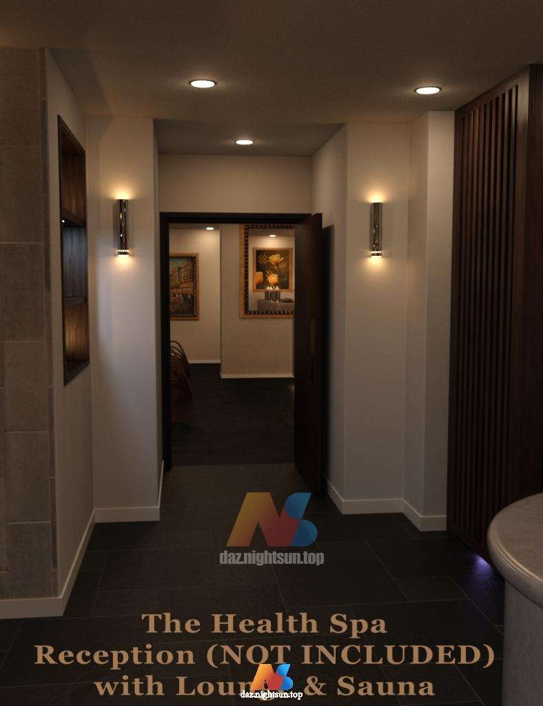图片[2]-[daz场景] The Health Spa: Lounge and Sauna-DAZ爱好者