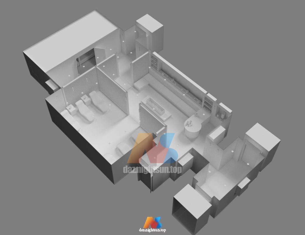 图片[3]-[daz场景] The Health Spa: Lounge and Sauna-DAZ爱好者