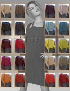 图片[2]-[daz服装] dForce Lola Outfit for Genesis 8 Female(s)-DAZ爱好者