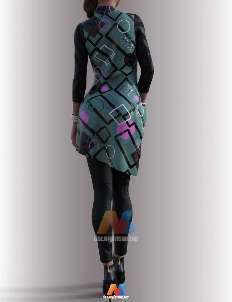 [daz服装] dForce Kamrin Outfit for Genesis 8.1 Female-DAZ爱好者