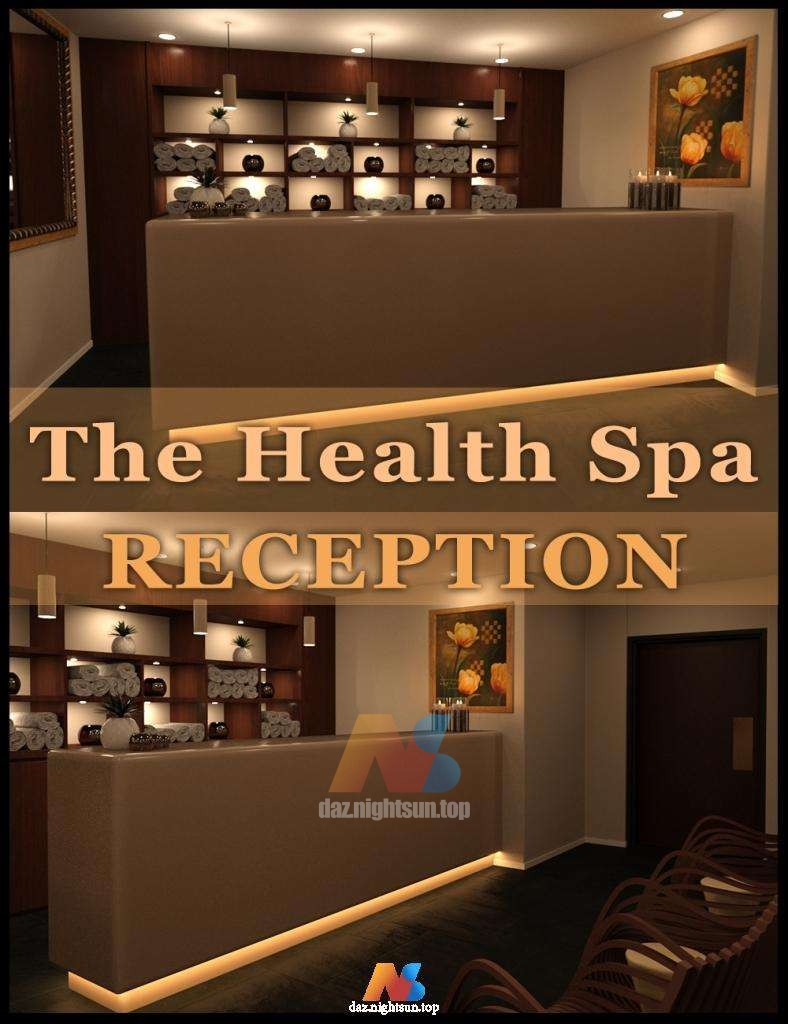 [daz场景] The Health Spa: Reception-DAZ爱好者