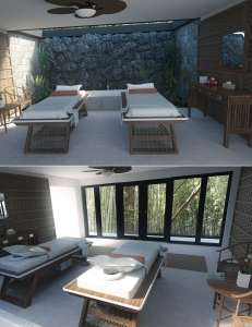 [daz场景] Massage Spa-DAZ爱好者