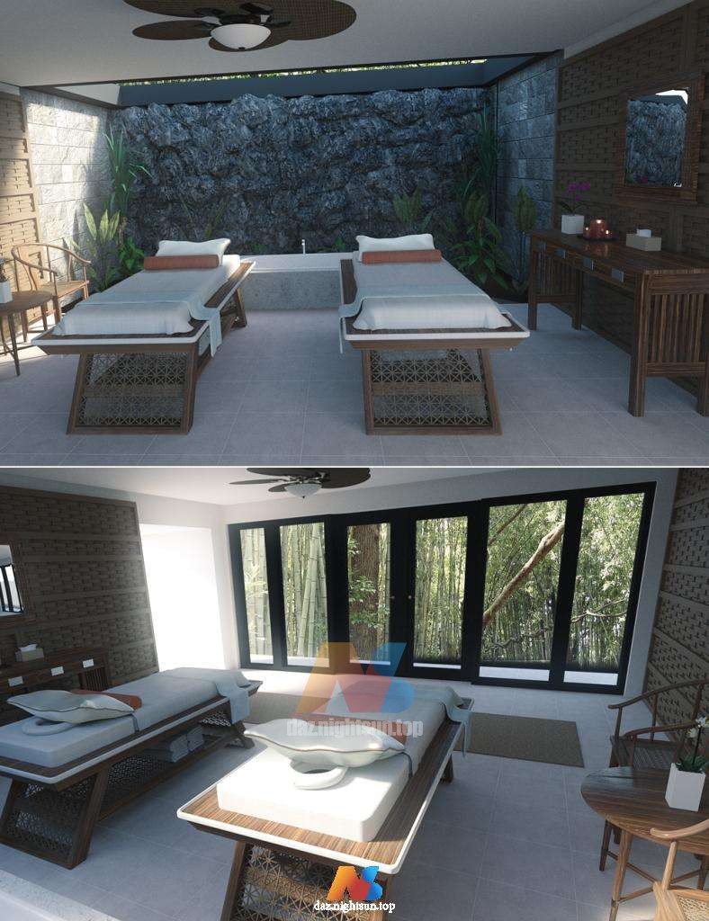 [daz场景] Massage Spa-DAZ爱好者