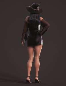 图片[2]-[daz服装] dForce Halloween Witch Outfit for Genesis 8 and 8.1 Females-DAZ爱好者