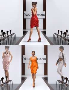 [daz场景] Runway for Fashion Show-DAZ爱好者