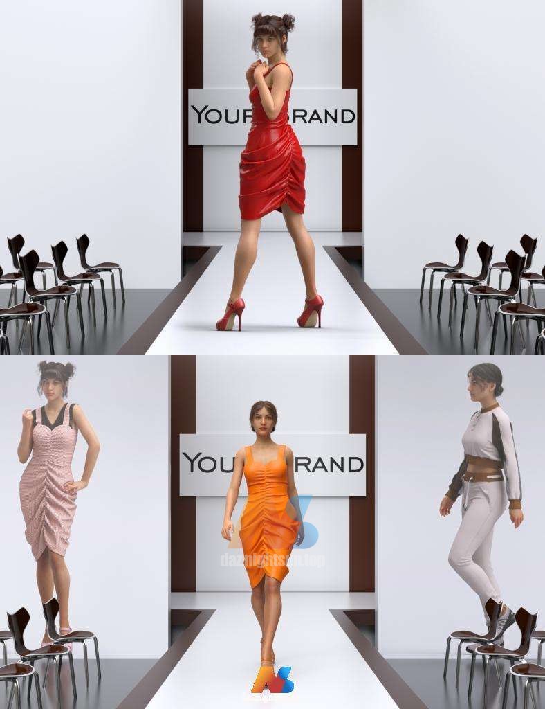 [daz场景] Runway for Fashion Show-DAZ爱好者