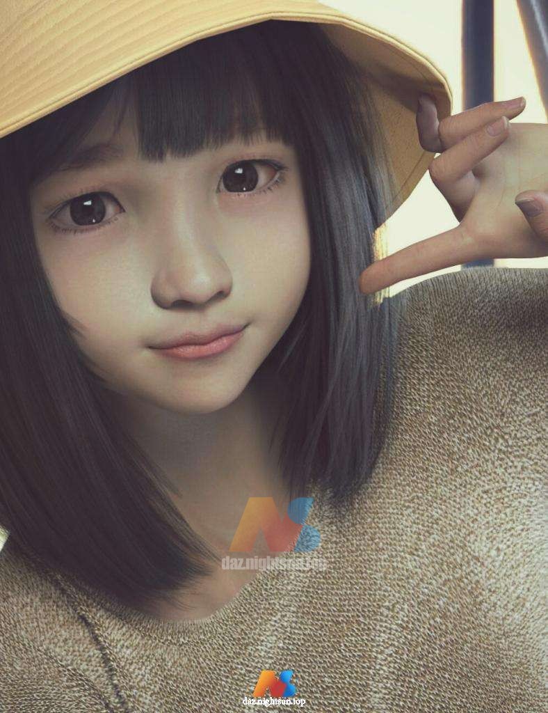 [daz角色] Yamazaki HD for Genesis 8.1 Female-DAZ爱好者