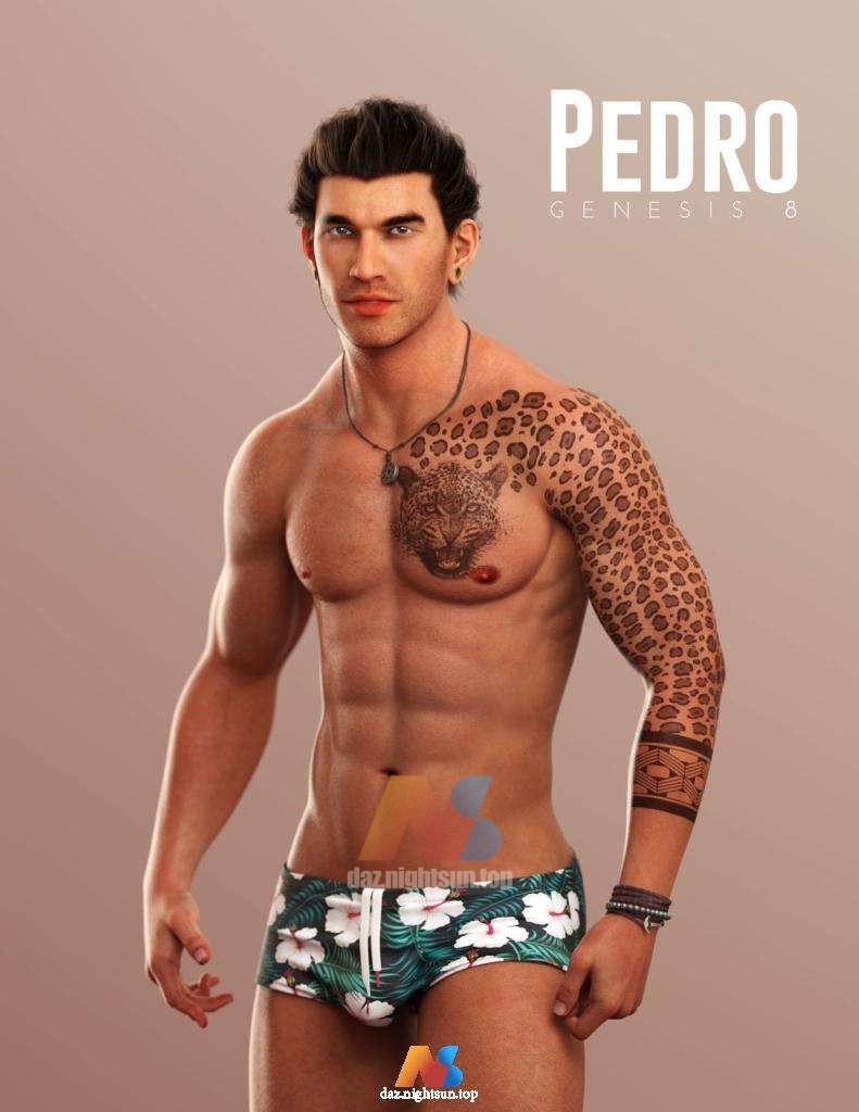 [daz角色] Pedro for Genesis 8 Male-DAZ爱好者