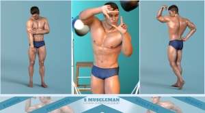 图片[9]-[daz姿势] Z Muscleman Shape Preset and Poses for Genesis 8 Male-DAZ爱好者