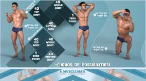 图片[2]-[daz姿势] Z Muscleman Shape Preset and Poses for Genesis 8 Male-DAZ爱好者