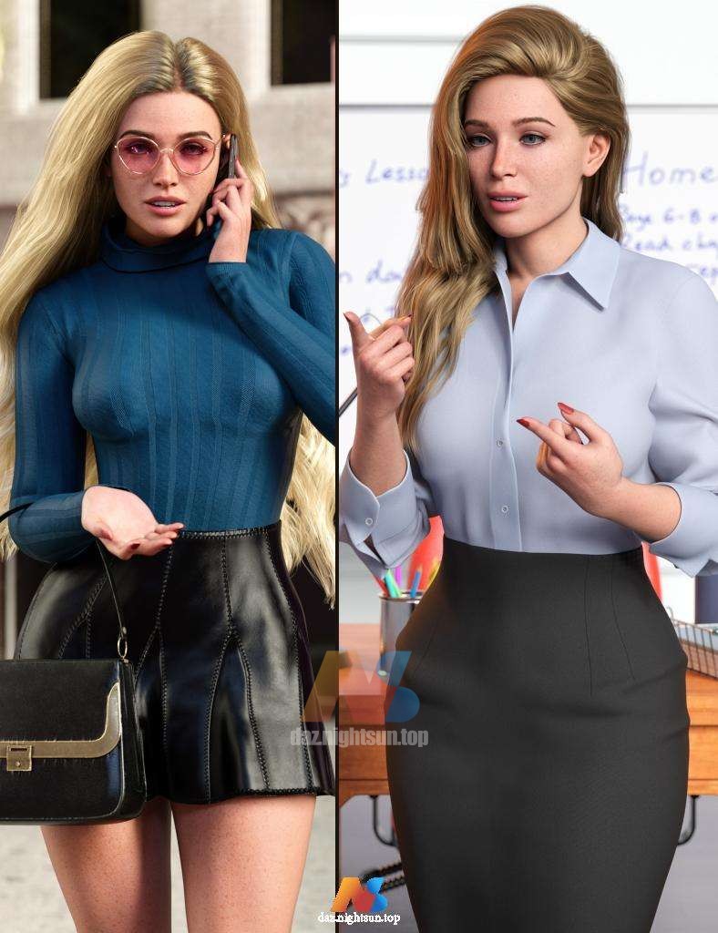 [daz姿势] Z Ultimate Conversation for Genesis 8 Female and Genesis 9-DAZ爱好者