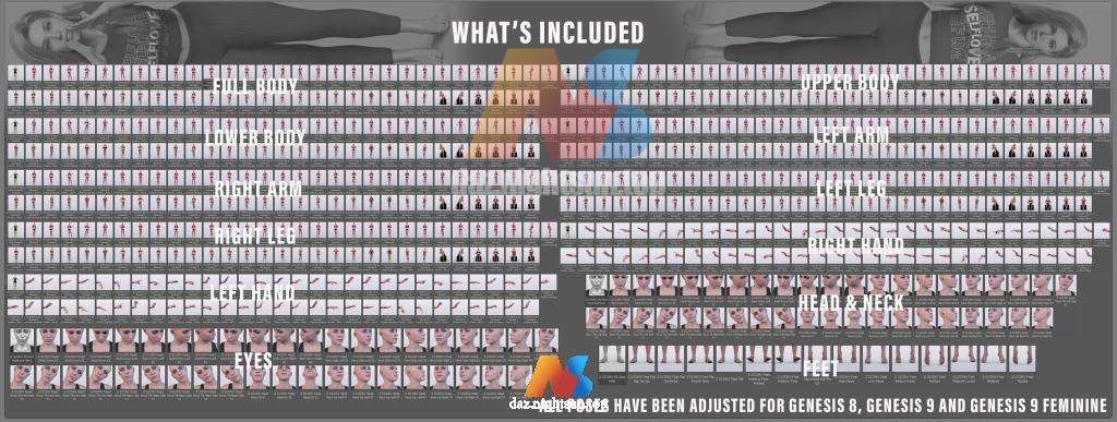 图片[6]-[daz姿势] Z Ultimate Conversation for Genesis 8 Female and Genesis 9-DAZ爱好者