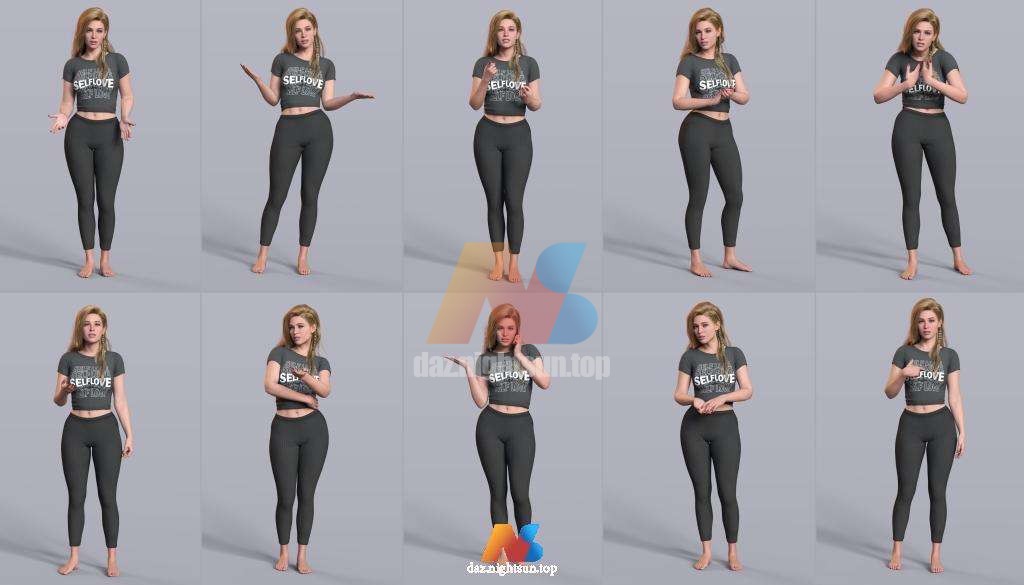 图片[5]-[daz姿势] Z Ultimate Conversation for Genesis 8 Female and Genesis 9-DAZ爱好者