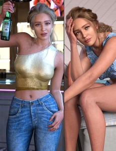 [daz姿势] Z Tipsy and Hungover for Genesis 9 and 8-DAZ爱好者