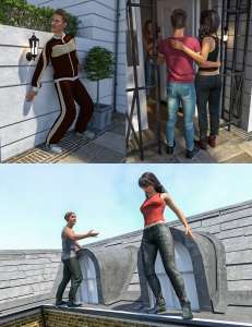 图片[5]--[daz姿势] London Courtyard Poses and Props for Genesis 8-DAZ爱好者