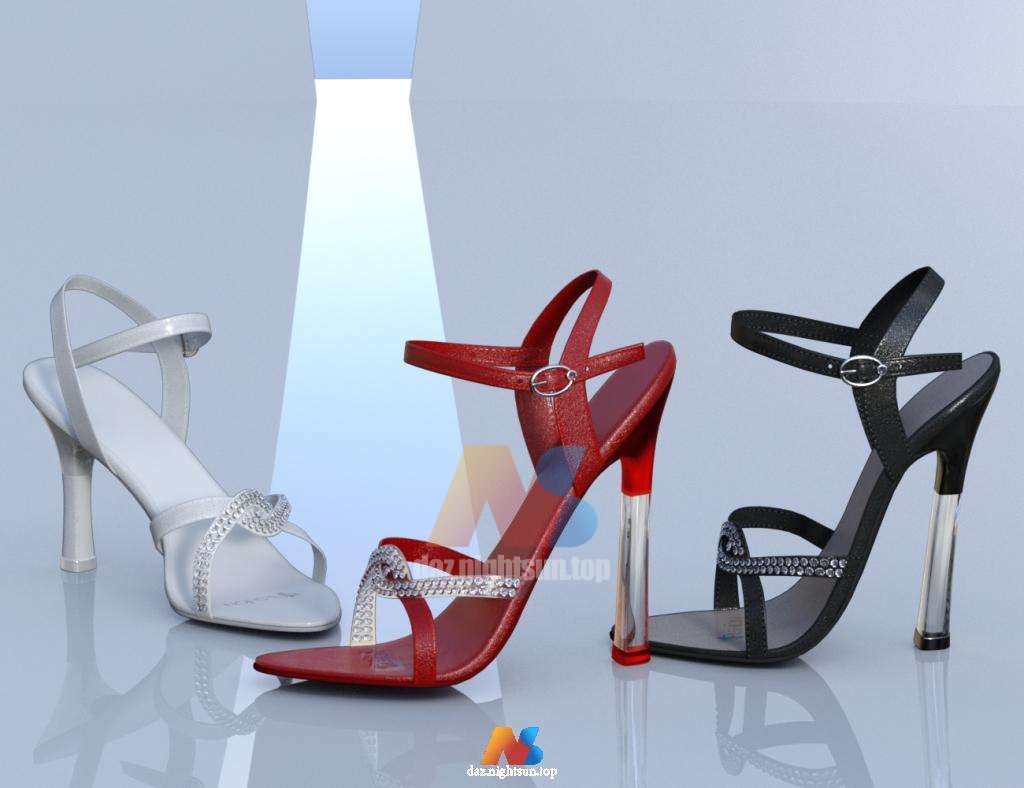 图片[2]-[daz姿势] I Love High Heels, Poses and Shoes for Genesis 8 Female(s)-DAZ爱好者