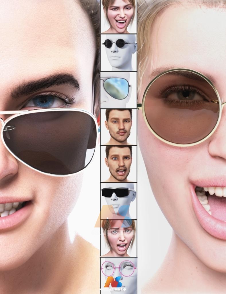 [daz姿势] Essential Pack for Genesis 8.1-DAZ爱好者