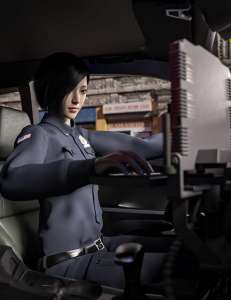 图片[2]--[daz姿势] Modern Handgun Poses on Metro Police Car for Genesis 8 and 9-DAZ爱好者