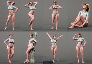 图片[4]-[daz姿势] Z Fun Summer Time for Genesis 9-DAZ爱好者