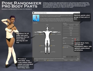图片[3]-[daz脚本] Pose Randomizer Pro-DAZ爱好者