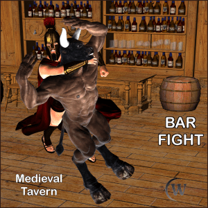 图片[2]-[daz姿势] BAR FIGHT Poses for Genesis 2 Male(s)-DAZ爱好者