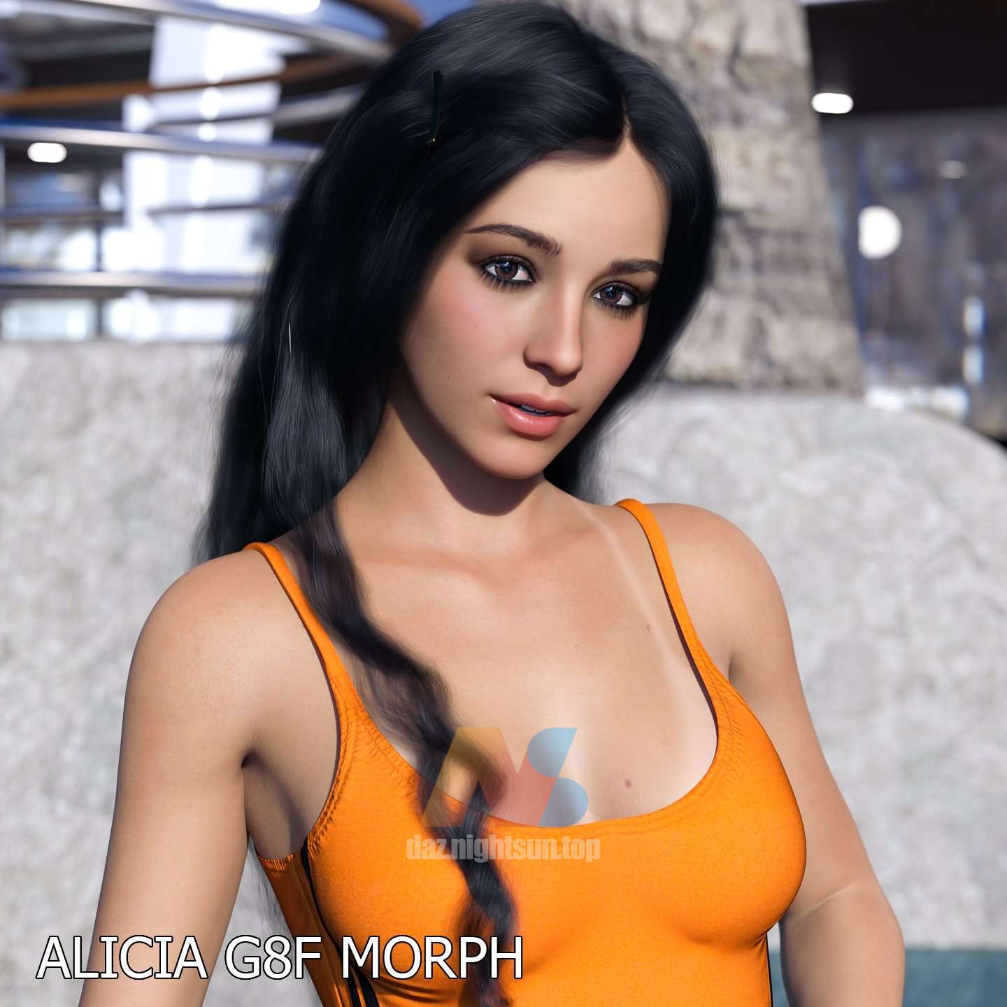 [daz变形器] Alicia Character Morph For Genesis 8 Females