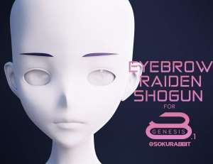 图片[8]-[daz角色] Raiden Shogun For Genesis 8 and 8.1 Female-DAZ爱好者