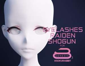 图片[9]-[daz角色] Raiden Shogun For Genesis 8 and 8.1 Female-DAZ爱好者