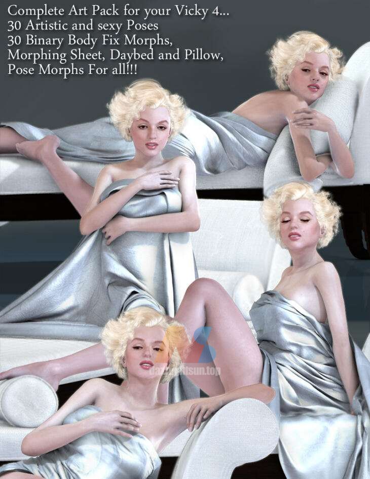 [daz姿势] SAVll Nights In White Satin