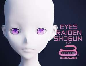 图片[7]-[daz角色] Raiden Shogun For Genesis 8 and 8.1 Female-DAZ爱好者