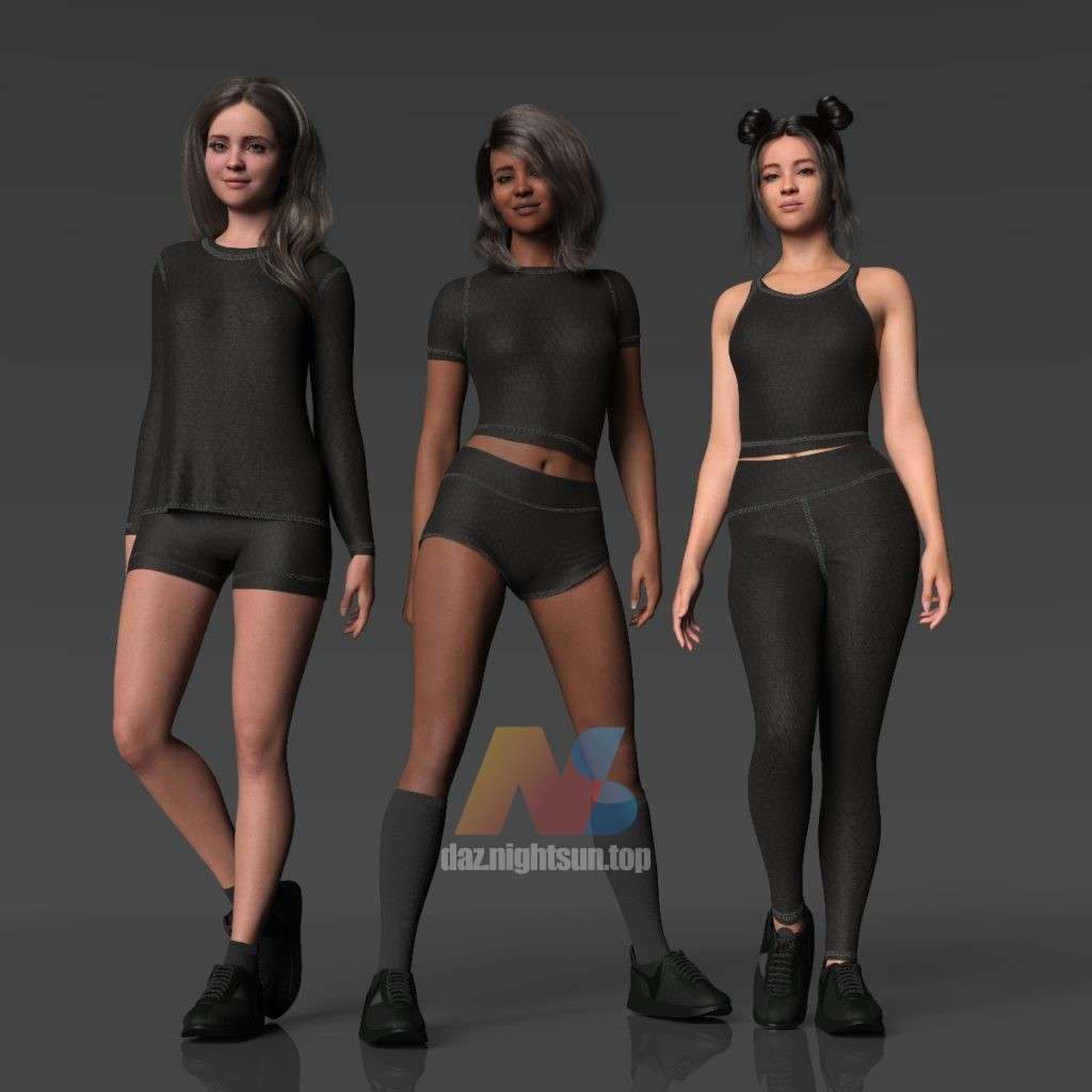 [daz服装] Mango Movement Collection for Genesis 9