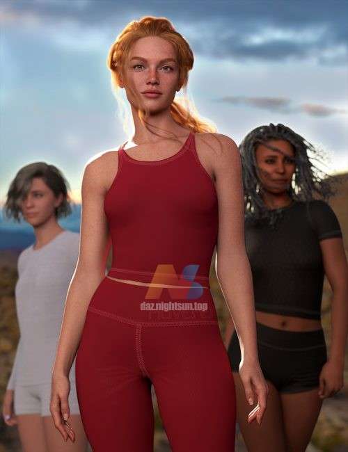 [daz服装] 芒果运动系列-DAZ爱好者