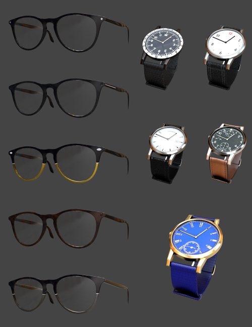 图片[2]-[daz服装] Metropolitan Fashion for Genesis 8.1 Males-DAZ爱好者