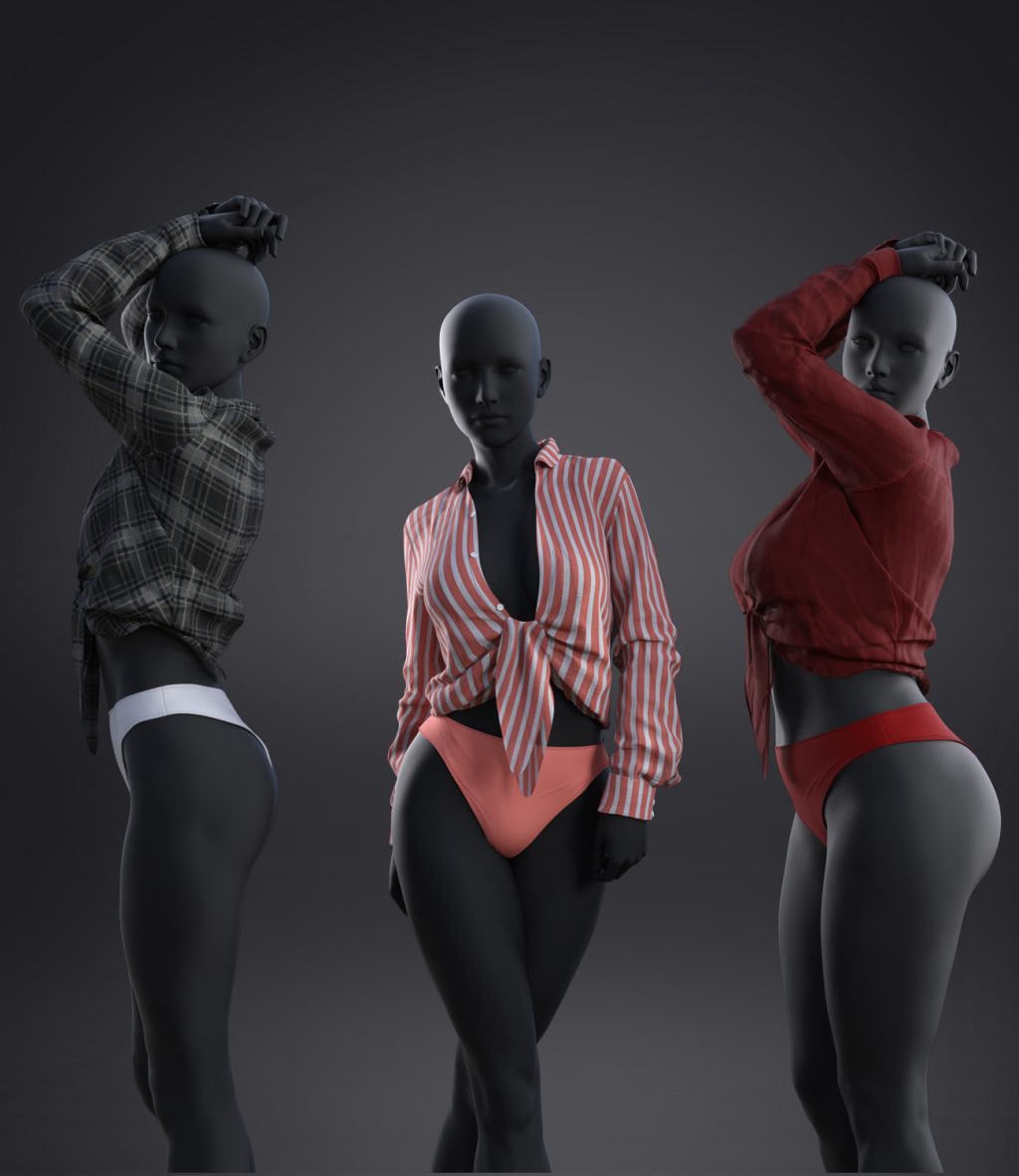 图片[2]-[daz服装] Hot Day dForce outfit for Genesis 8 Female Genesis 8.1 Females-DAZ爱好者