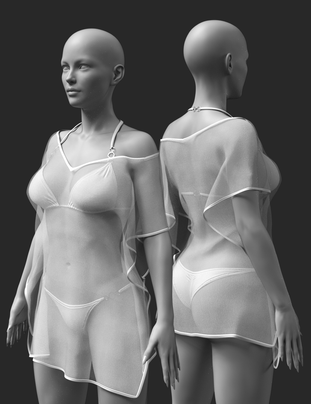 图片[2]-[daz服装] dForce X Fashion Rings Bikini Outfit for Genesis 8 and 8.1 Females-DAZ爱好者