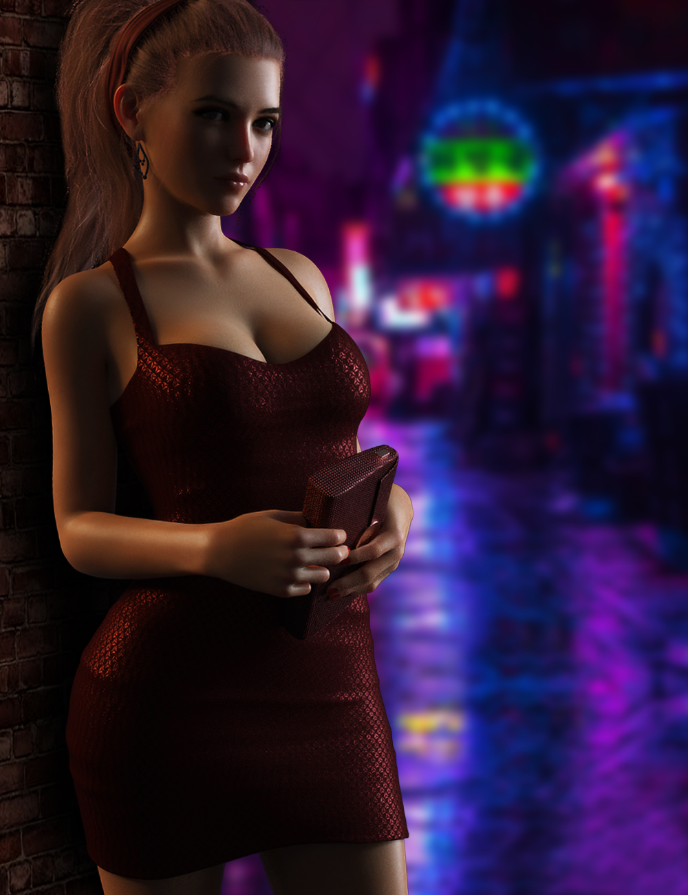 [daz服装] Clubber Outfit Set for Genesis 8 and 8.1 Females-DAZ爱好者