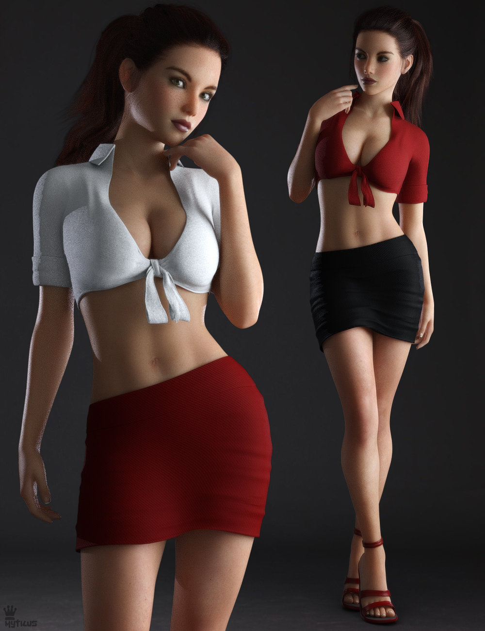 [daz服装] Home Office Outfit for Genesis 8 Females-DAZ爱好者
