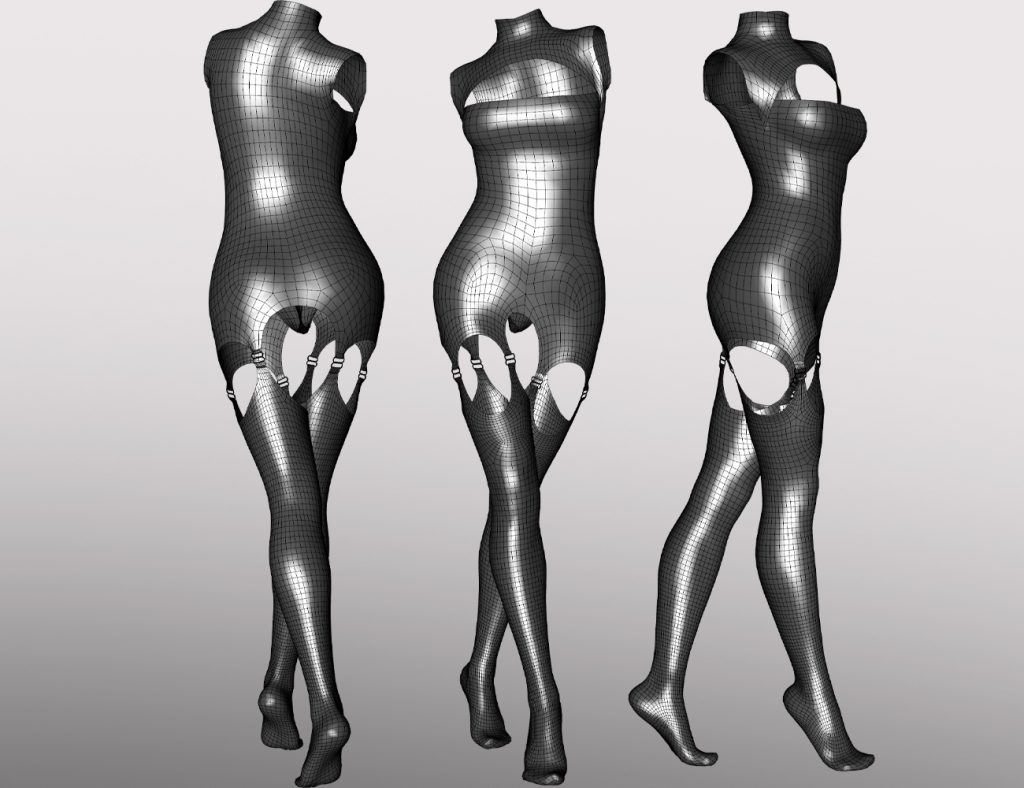 图片[2]-[daz服装] Sleeveless Jumpsuit Outfit for Genesis 8 and 8.1 Females-DAZ爱好者