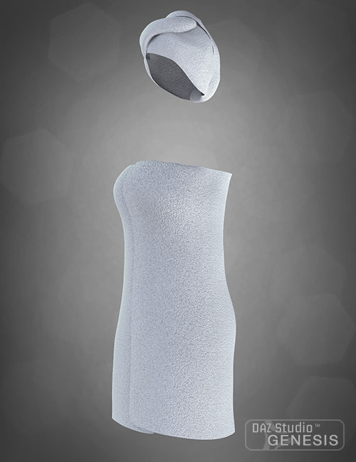 图片[2]-[daz服装] 毛巾套装-DAZ爱好者