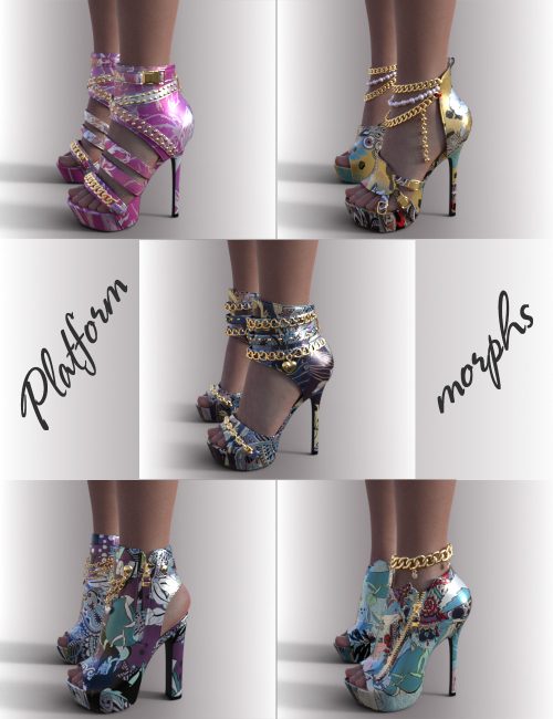 [daz服装] 为最喜欢的服装搭配鞋子-DAZ爱好者