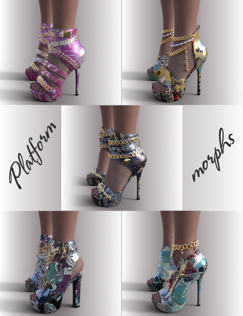 [daz服装] 为最喜欢的服装搭配鞋子-DAZ爱好者