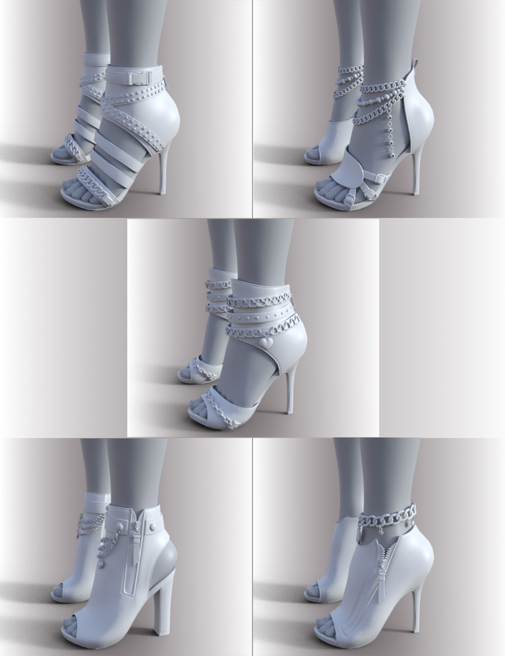 图片[3]-[daz服装] 为最喜欢的服装搭配鞋子-DAZ爱好者