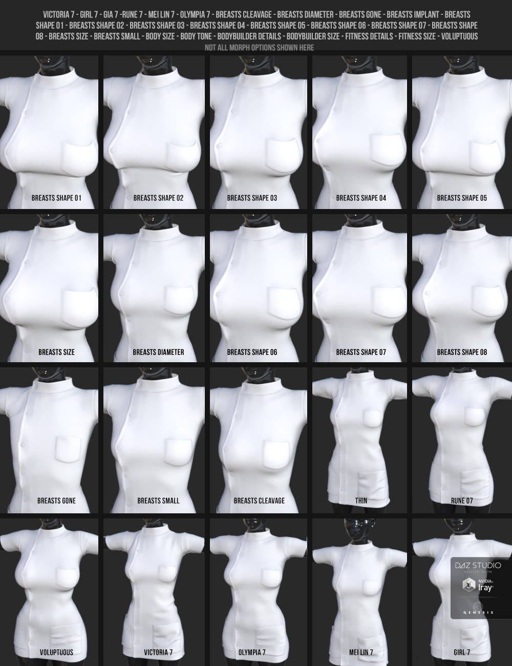 图片[3]-[daz服装] i13 护士装-DAZ爱好者